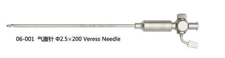 Bariatryczna iga Veress laparoskopowe narzdzie/Bariatric laparoscopic Veress needle instrument
