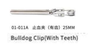 Bulldog zacisk 25mm z zbami wielokrotnego uytku/Bulldog Clip 25mm with teeth reusable