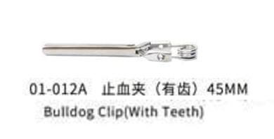 Bulldog zacisk 45mm z zbami wielokrotnego uytku/Bulldog Clip 45mm with teeth reusable