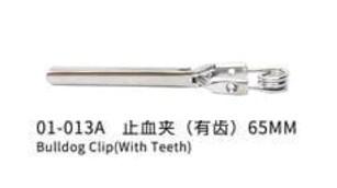 Bulldog zacisk 65mm z zbami wielokrotnego uytku/Bulldog Clip 65mm with teeth reusable