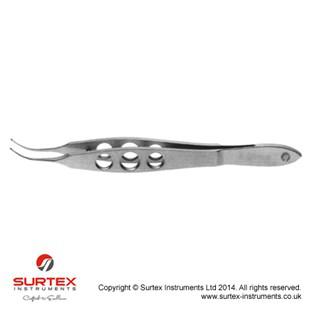 Buratto LASIK klapkowa pinceta wygieta 10.5cm/Buratto LASIK Flap Forceps Curved10.5cm